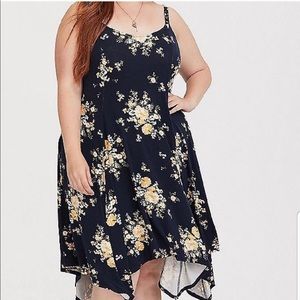 Host pick! Torrid Trapeze Floral Jersey Dress 2X